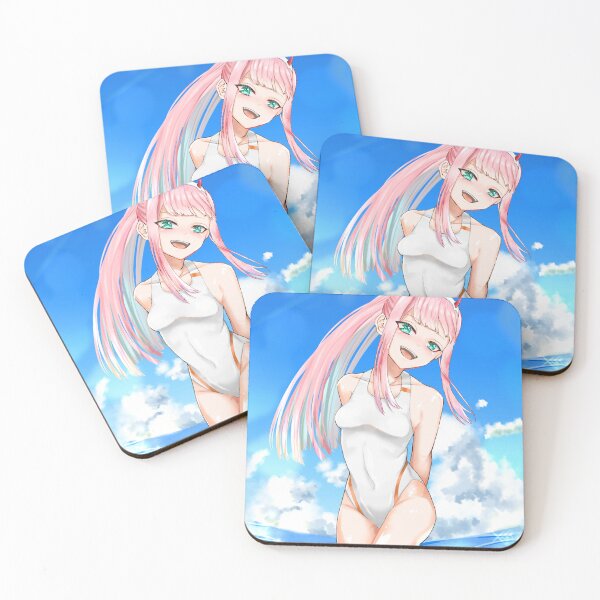 Item preview, Cute Zero Two Darling In The Franxx Sexy In The Swimsuit designed and sold by Gloemwenzone.