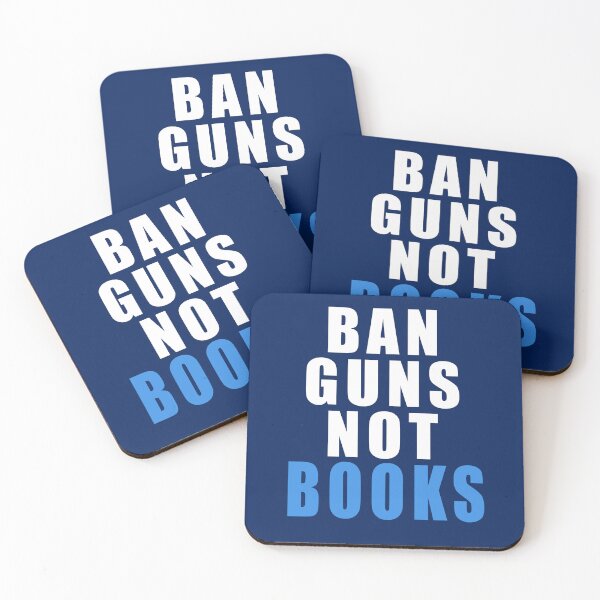 Item preview, BAN GUNS NOT BOOKS designed and sold by LoveAndDefiance.