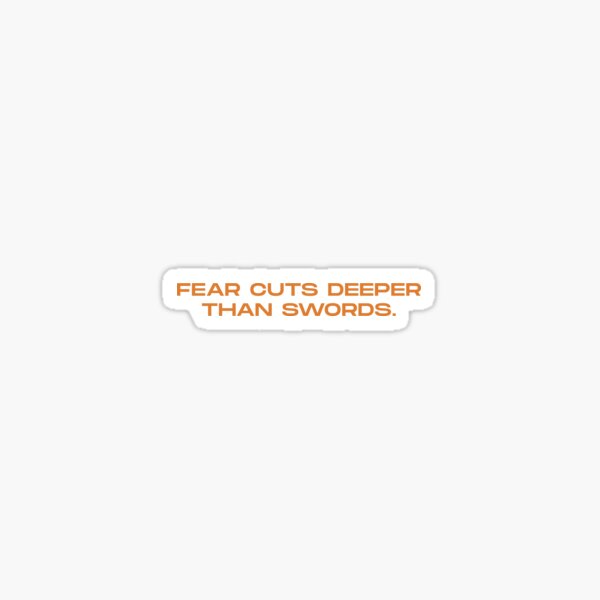 Quote - Game Of Throwns Sticker