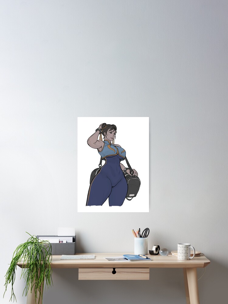 Chun Li Coach Sport Girl Poster