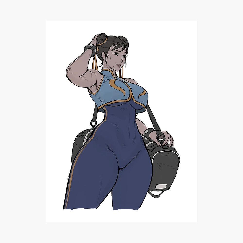 Chun Li Coach Sport Girl Poster