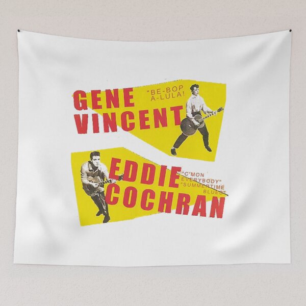 Item preview, Eddie Cochran Gene Vincent designed and sold by iceflowerx.