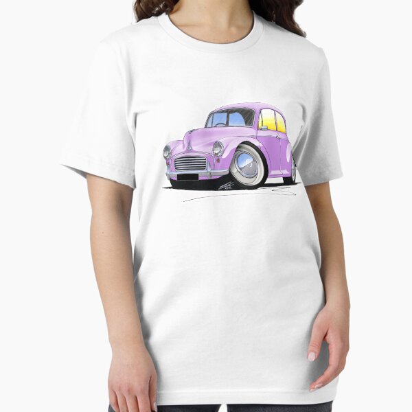 Item preview, Morris Minor Lilac designed and sold by Yeomans Cartoons.
