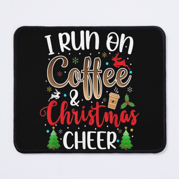 Item preview, I Run On Doppio And Christmas Cheer Ugly Sweater Classic T-Shirt designed and sold by contawana1s.