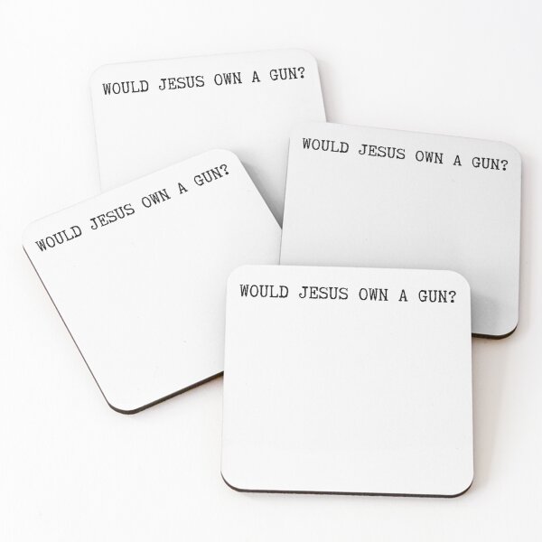 Item preview, WOULD JESUS OWN A GUN? designed and sold by UrbnImagination.