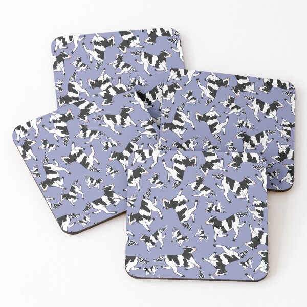 Item preview, Prancing Cows - Purple designed and sold by KBurnsArt.