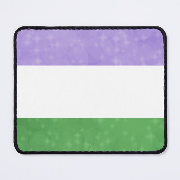 Item preview, Shimmer Genderqueer Pride Flag designed and sold by whizz0.