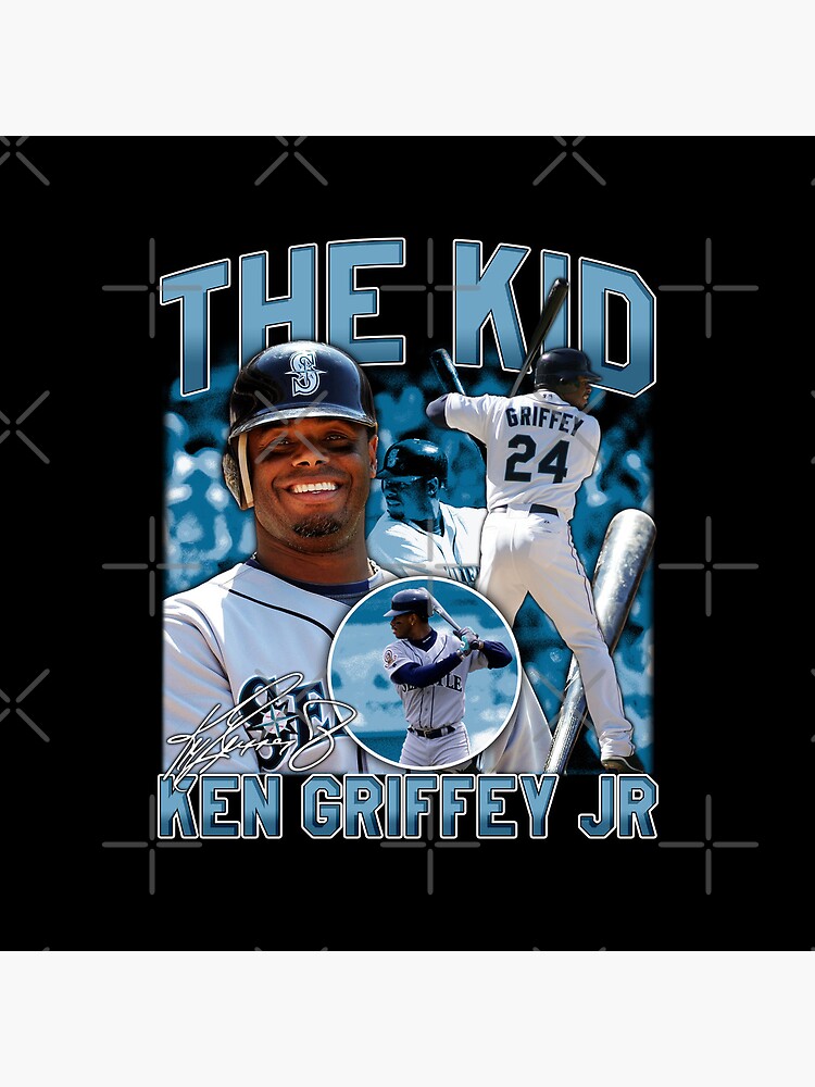 Ken Griffey Jr The Kid Seattle Baseball Legend Signature Vintage Retro 80s  90s Bootleg Rap Style Essential T-Shirt for Sale by EllenMitchell