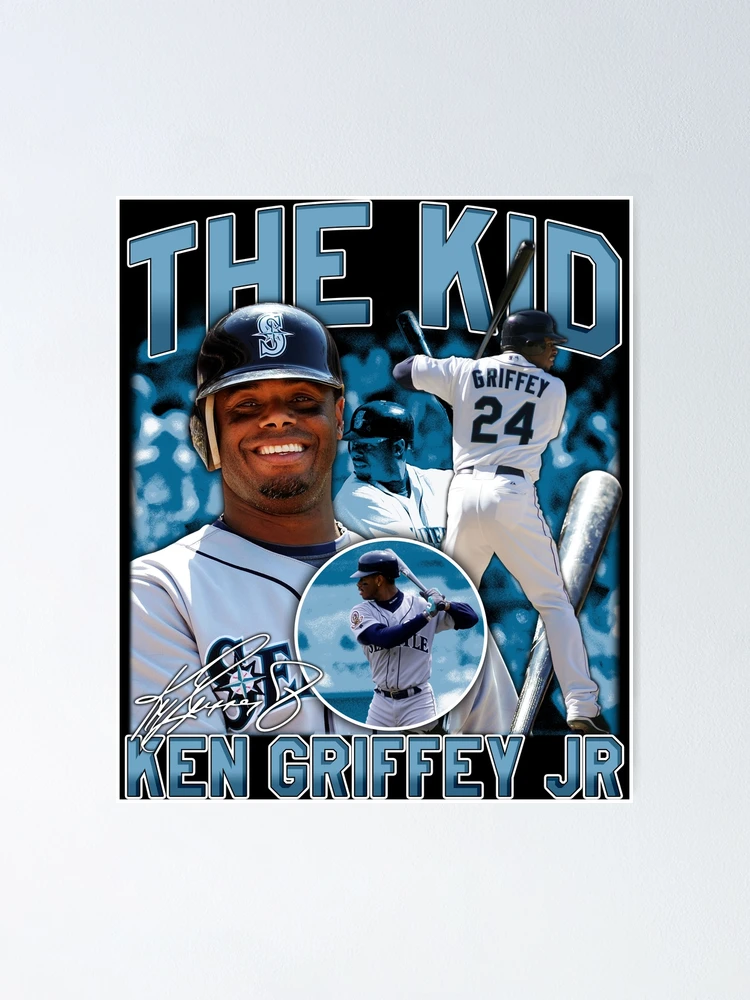 Ken Griffey Jr Seattle The Kid Baseball Legend Signature Vintage
