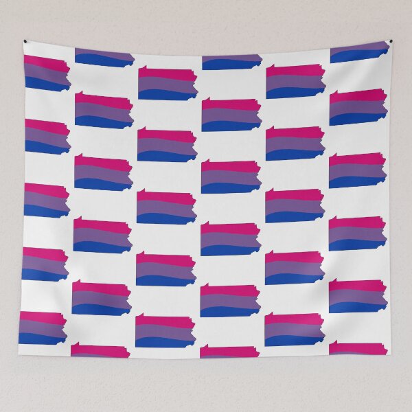 Item preview, Pennsylvania Bisexual Pride designed and sold by Gayesthetic.