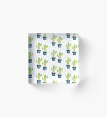 A pair of cactus please Acrylic Block