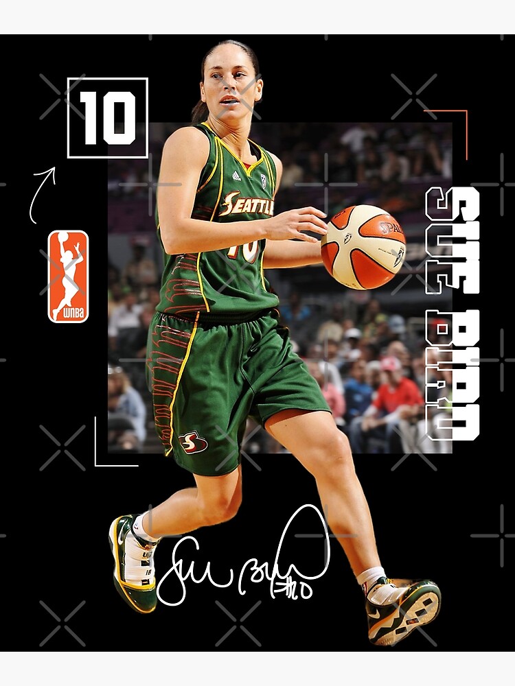 Sue Bird Legend Basketball 3000 Assists Signature Vintage Retro