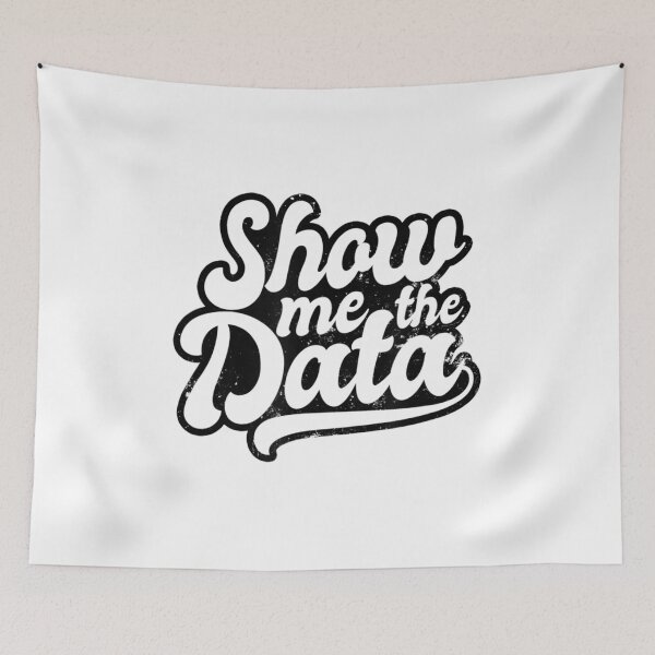 Item preview, Show Me The Data Statistics Teacher designed and sold by southsidewears.