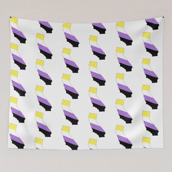 Item preview, California Nonbinary Pride designed and sold by Gayesthetic.