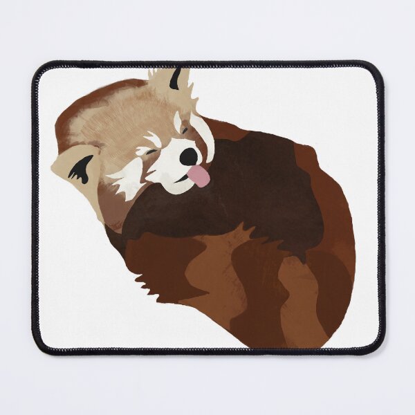 Item preview, Red Panda Sleeping with Tongue Out designed and sold by calliew1217.