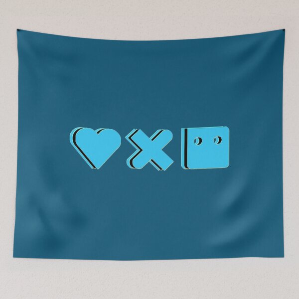 Item preview, LOVE DEATH ROBOTS LOGO ZIMA BLUE   designed and sold by VillainVilles.