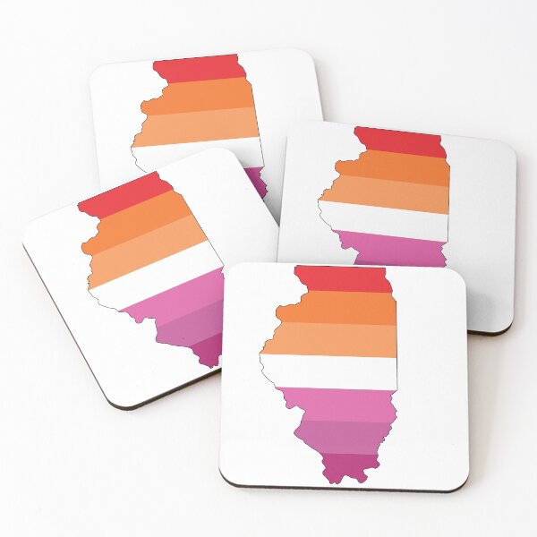Item preview, Illinois Lesbian Pride designed and sold by Gayesthetic.
