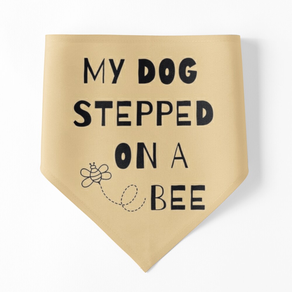 My dog stepped on a bee Postcard for Sale by LukjanovArt