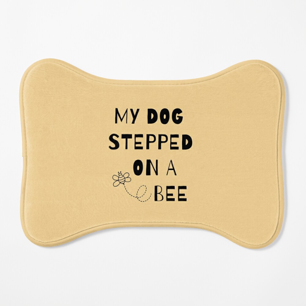 My dog stepped on a bee Postcard for Sale by LukjanovArt