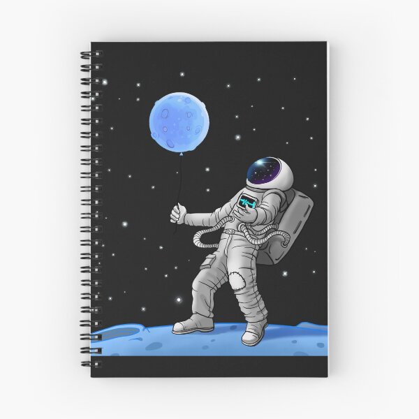 Item preview, Astronaut With Balloon Moon designed and sold by monica1059.