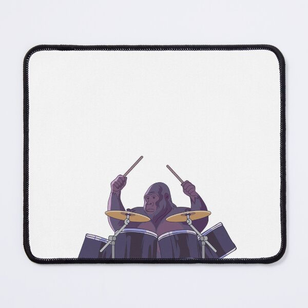 Item preview, Purple gorilla with drum designed and sold by MiaoMiaoYu.