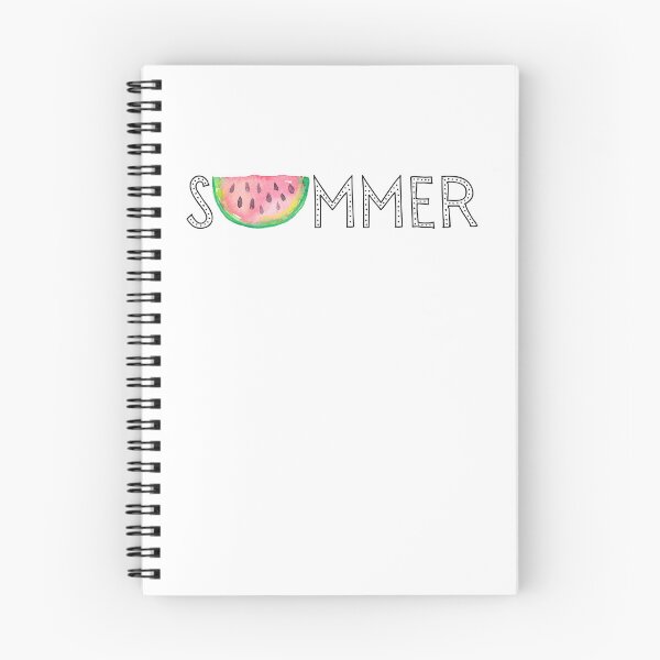 Item preview, Pink Watercolor Watermelon Dot Font Summer  designed and sold by MochaMeli.