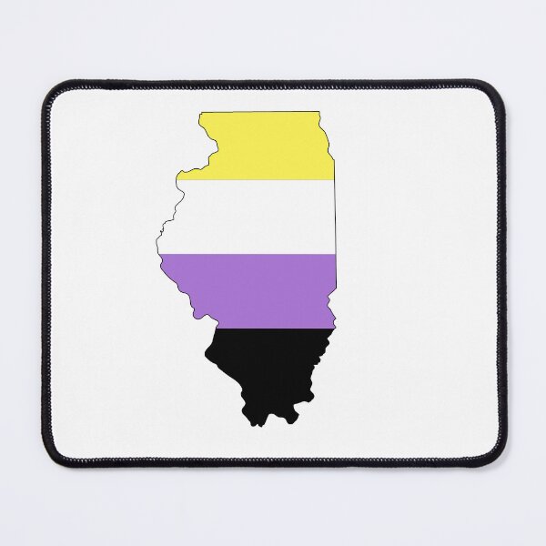 Item preview, Illinois Nonbinary Pride designed and sold by Gayesthetic.