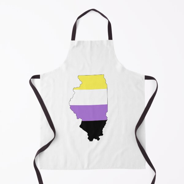 Item preview, Illinois Nonbinary Pride designed and sold by Gayesthetic.