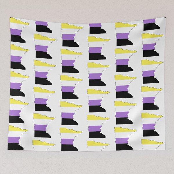 Item preview, Minnesota Nonbinary Pride designed and sold by Gayesthetic.