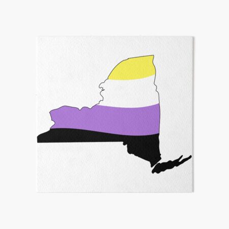 Artikel-Vorschau von New Yorker nicht-binärer Stolz, designt und verkauft von Gayesthetic.