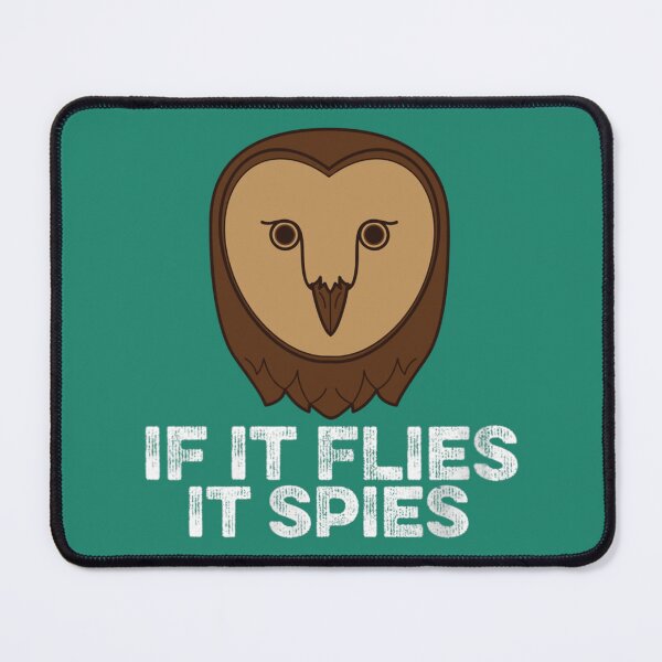 Item preview, if It Flies It Spies Funny Vintage Meme Bird Retro designed and sold by TuXiangZi.