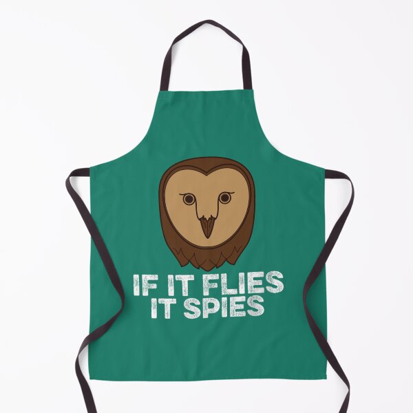 Item preview, if It Flies It Spies Funny Vintage Meme Bird Retro designed and sold by TuXiangZi.