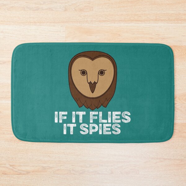 Item preview, if It Flies It Spies Funny Vintage Meme Bird Retro        designed and sold by TuXiangZi.