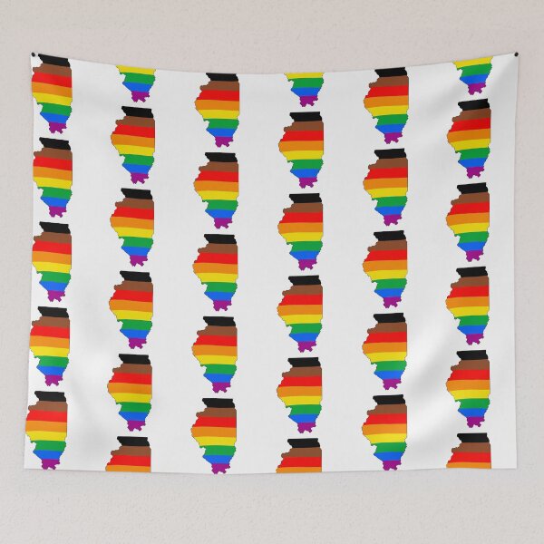 Item preview, Illinois Philly Pride (QPOC) designed and sold by Gayesthetic.