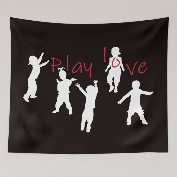 Item preview, Kids play - love - art designed and sold by AnLeDesign.