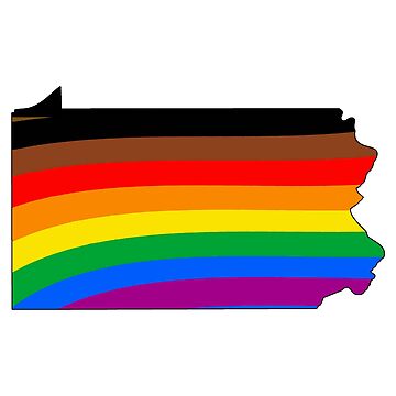 Artwork thumbnail, Pennsylvania Philly Pride (QPOC) by Gayesthetic