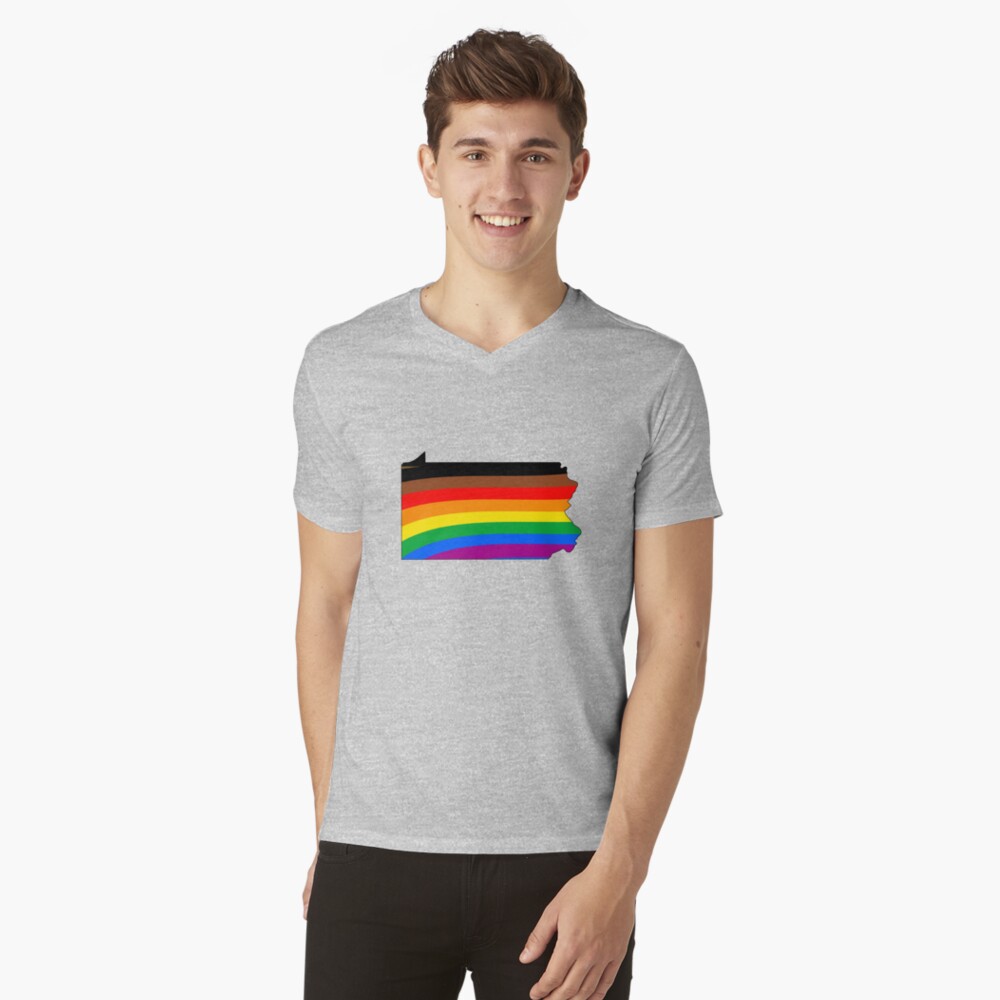Item preview, V-Neck T-Shirt designed and sold by Gayesthetic.