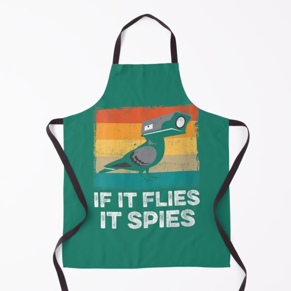 Item preview, if It Flies It Spies Funny Vintage Meme Bird Retro designed and sold by TuXiangZi.