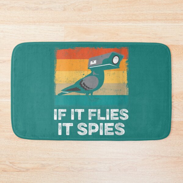 Item preview, if It Flies It Spies Funny Vintage Meme Bird Retro      designed and sold by TuXiangZi.