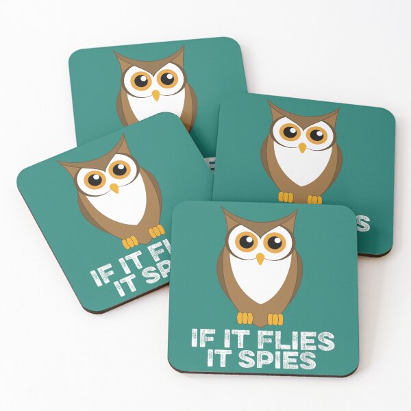 Item preview, if It Flies It Spies Funny Vintage Meme Bird Retro     designed and sold by TuXiangZi.