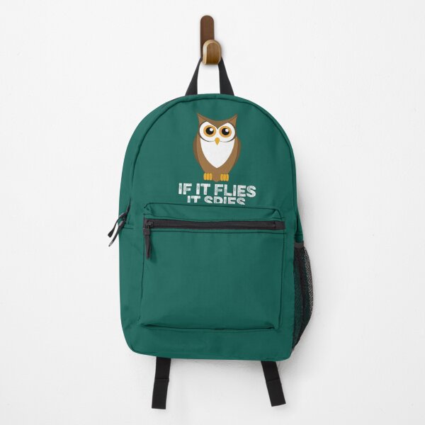 Item preview, if It Flies It Spies Funny Vintage Meme Bird Retro designed and sold by TuXiangZi.