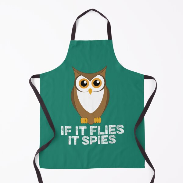 Item preview, if It Flies It Spies Funny Vintage Meme Bird Retro designed and sold by TuXiangZi.