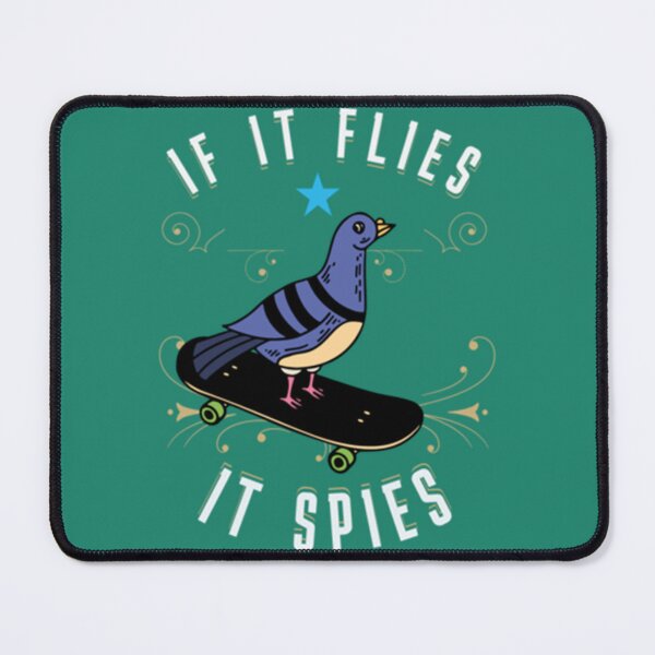 Item preview, If It Flies It Spies Pigeon Anatomy Bird Aren_t Real (2) designed and sold by TuXiangZi.