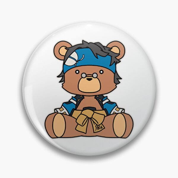 Item preview, Angi Mito Guilty Gear Guilty Bear designed and sold by FGCStickers.