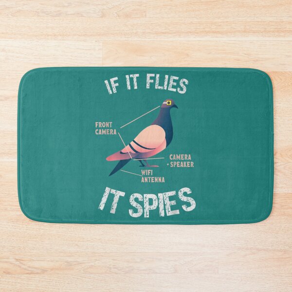 Item preview, If It Flies It Spies Pigeon Anatomy Bird Aren_t Real  (3) designed and sold by TuXiangZi.