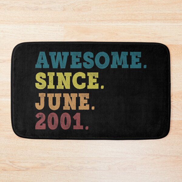 Item preview, Awesome Since June 2001 Retro Vintage 21st Birthday Gift designed and sold by designbychow.