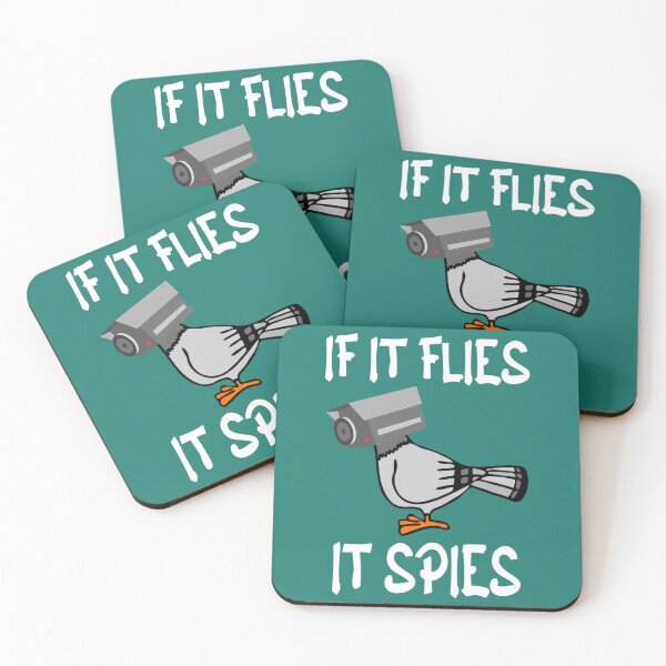 Item preview, If It Flies It Spies Relaxed Fit  designed and sold by TuXiangZi.