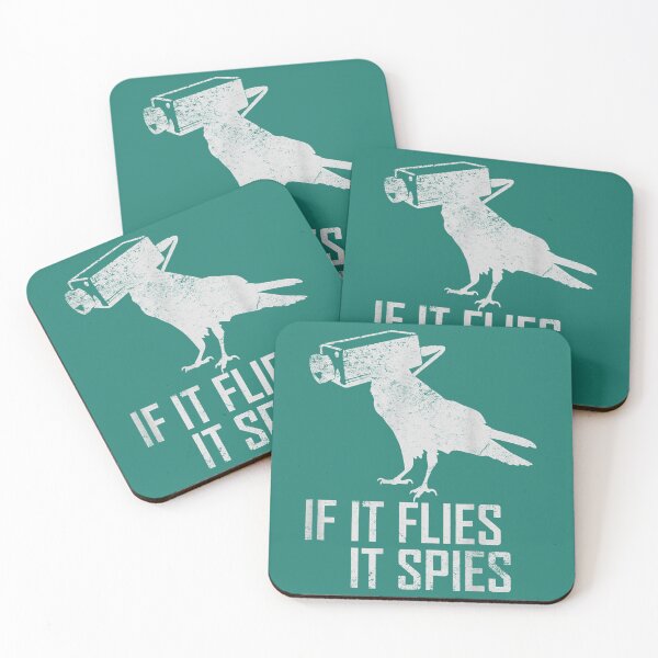 Item preview, If It Flies It Spies tee Conspiracy Theory Birds Aren’t Real    designed and sold by TuXiangZi.