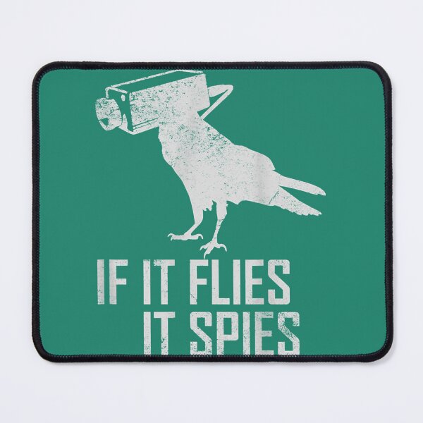 Item preview, If It Flies It Spies tee Conspiracy Theory Birds Aren’t Real designed and sold by TuXiangZi.
