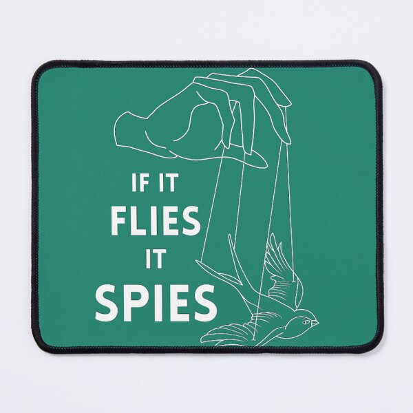 Item preview, If It Flies It Spies WHITE designed and sold by TuXiangZi.